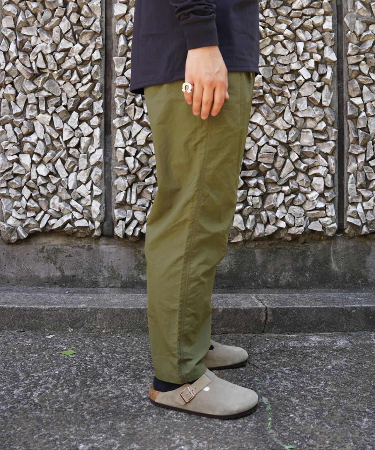 Gramicci/グラミチ　別注NYLON TUCK PANTS　別注ナイロンタックパンツ