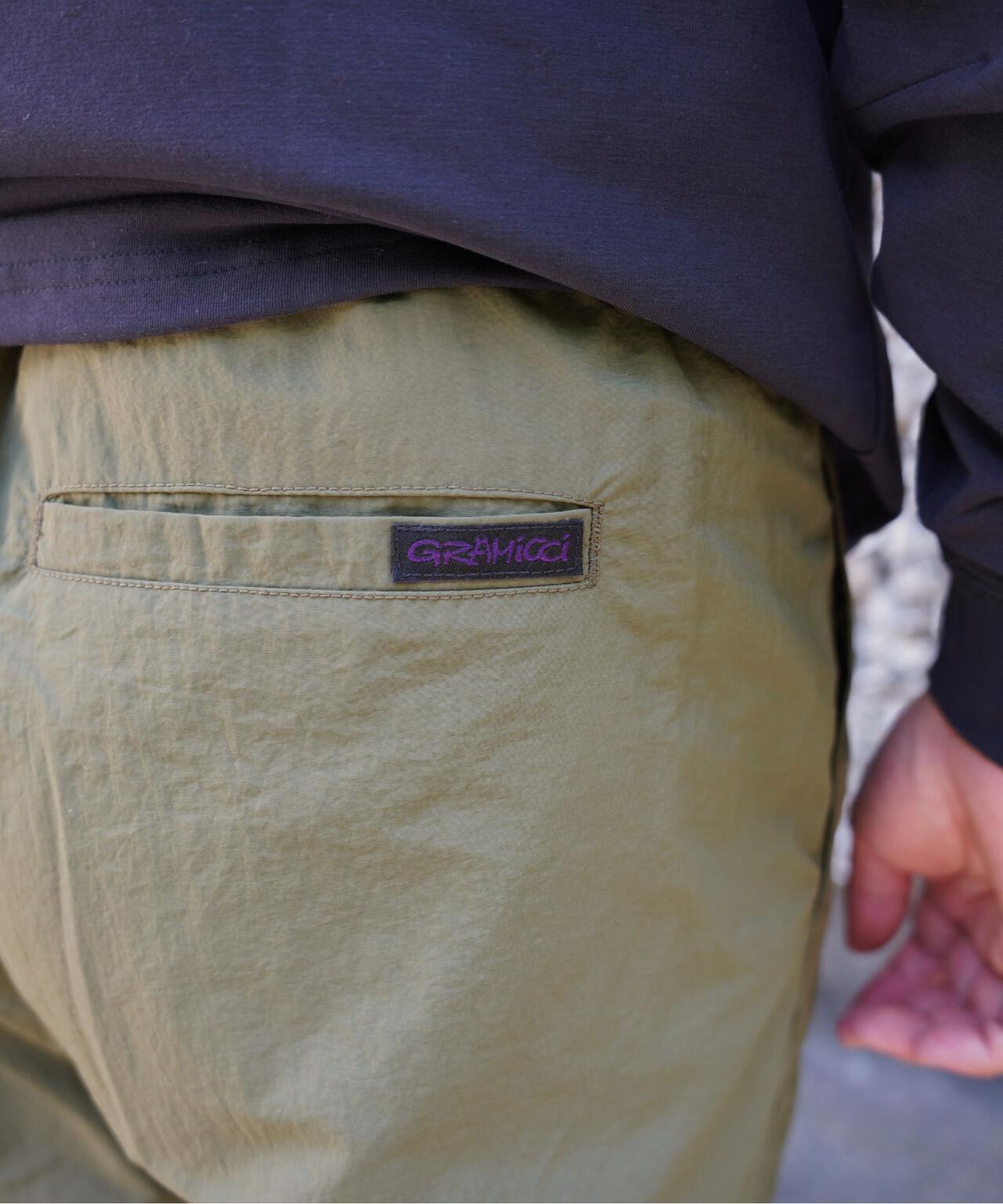 Gramicci/グラミチ　別注NYLON TUCK PANTS　別注ナイロンタックパンツ