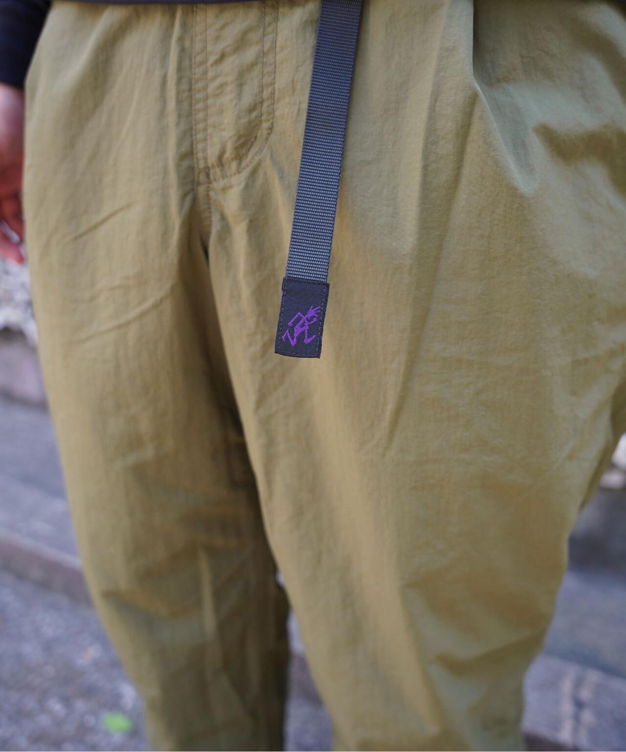 Gramicci/グラミチ　別注NYLON TUCK PANTS　別注ナイロンタックパンツ