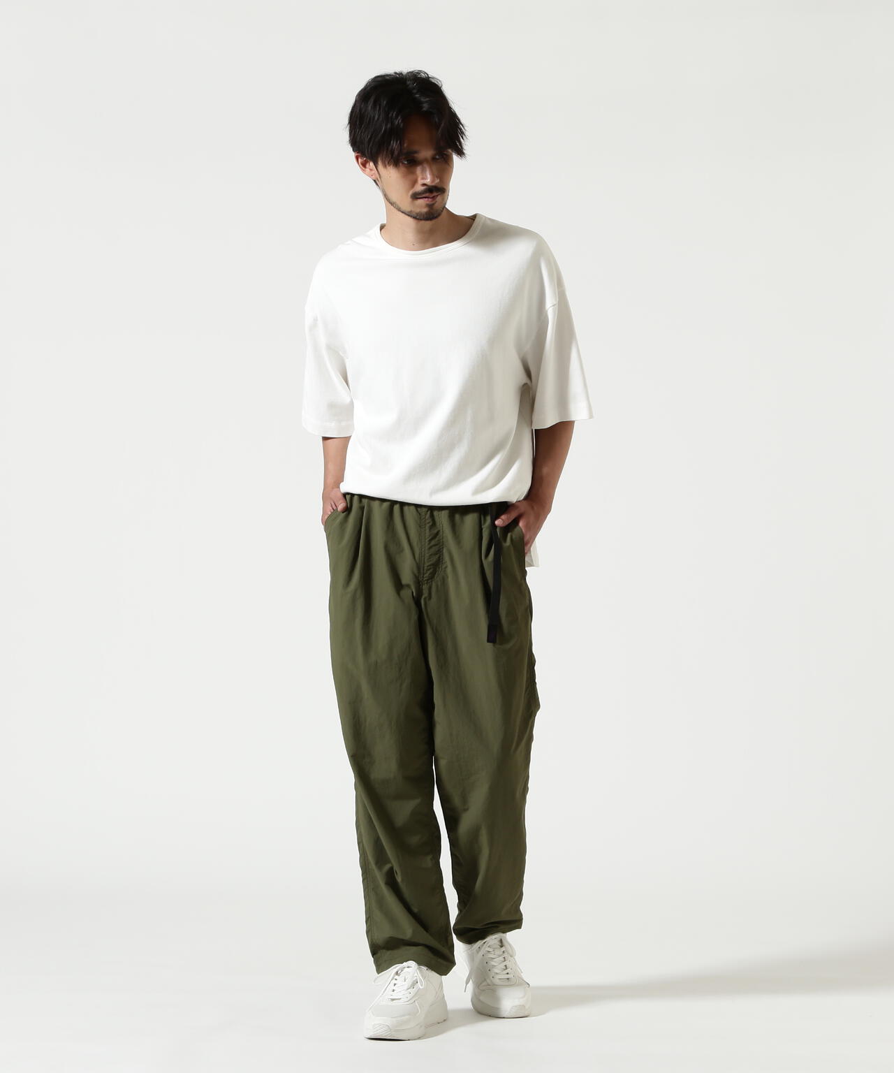 Gramicci/グラミチ　別注NYLON TUCK PANTS　別注ナイロンタックパンツ