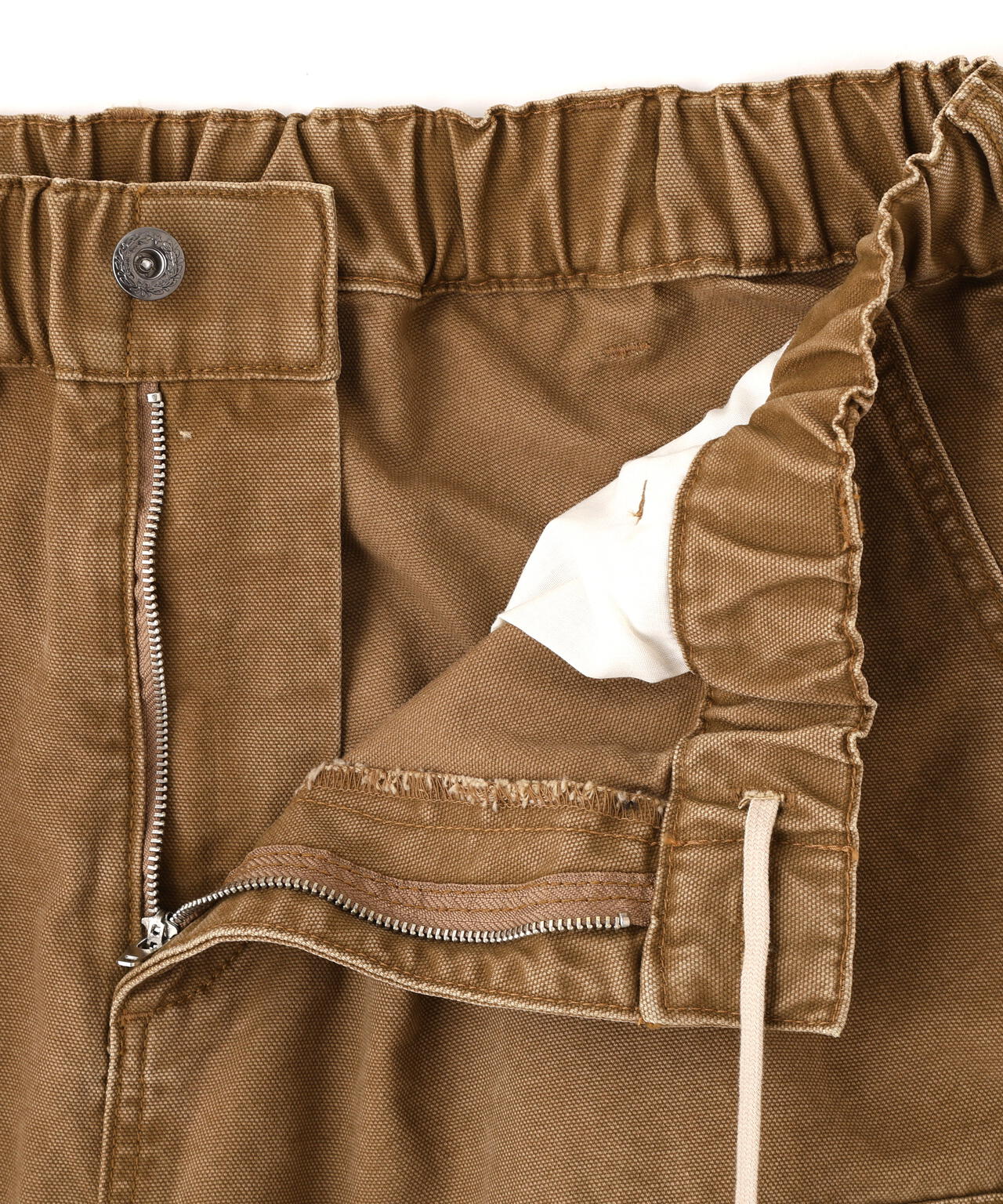 B omnivore/ビーオムニボー　W KNEE SHORTS DUCK ダブルニーショーツダック