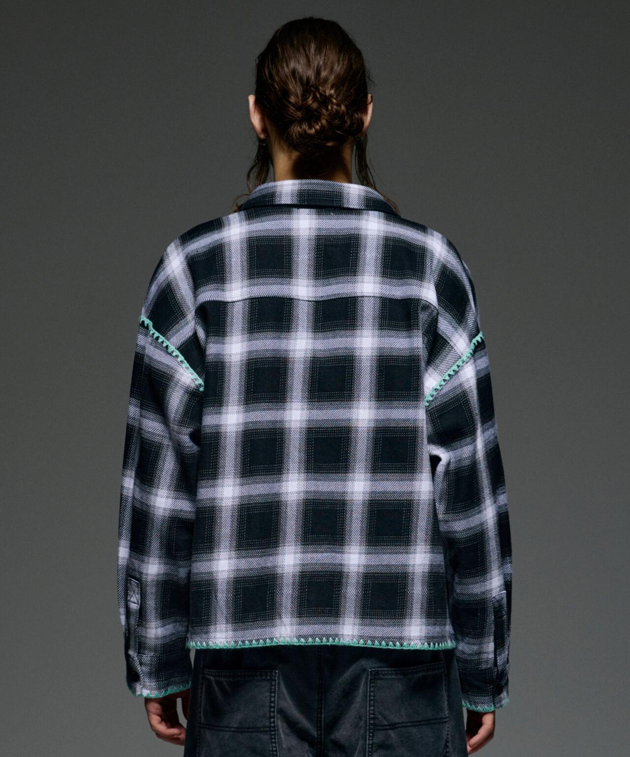 B omnivore/ビーオムニボー　HAND STITCH SHIRT
