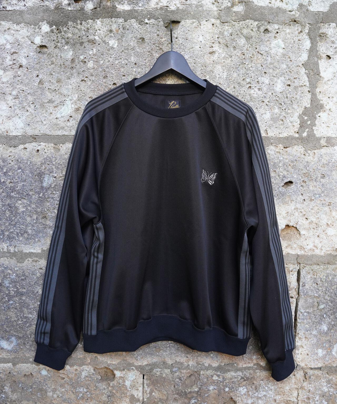 Needles/ニードルズ　別注Track Crew Neck Shirt - Poly Smooth