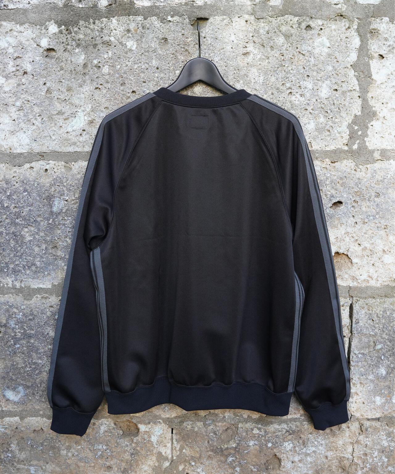 Needles/ニードルズ　別注Track Crew Neck Shirt - Poly Smooth