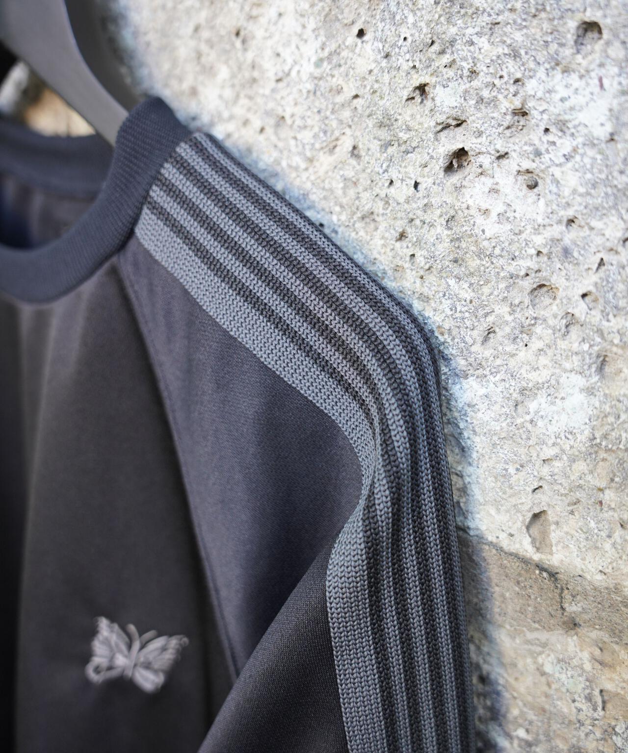 Needles/ニードルズ　別注Track Crew Neck Shirt - Poly Smooth