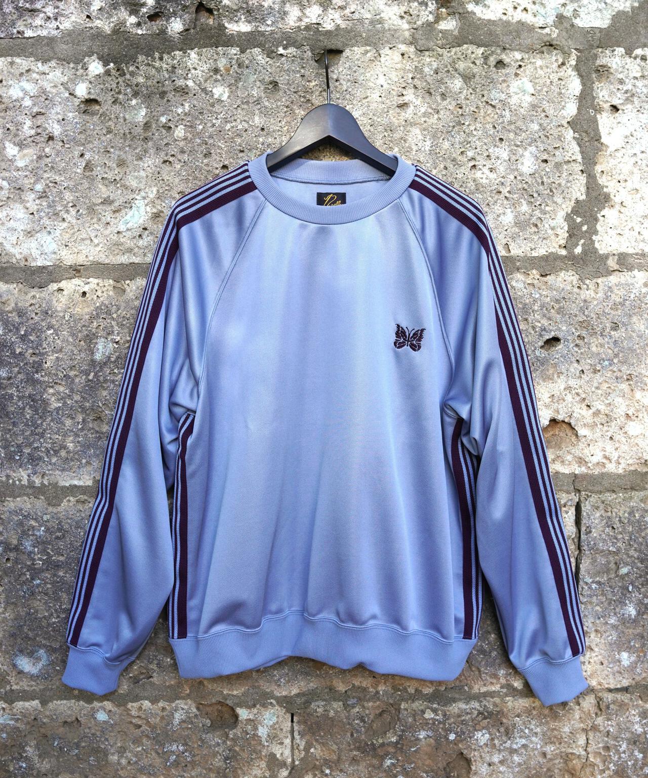 Needles/ニードルズ　別注Track Crew Neck Shirt - Poly Smooth