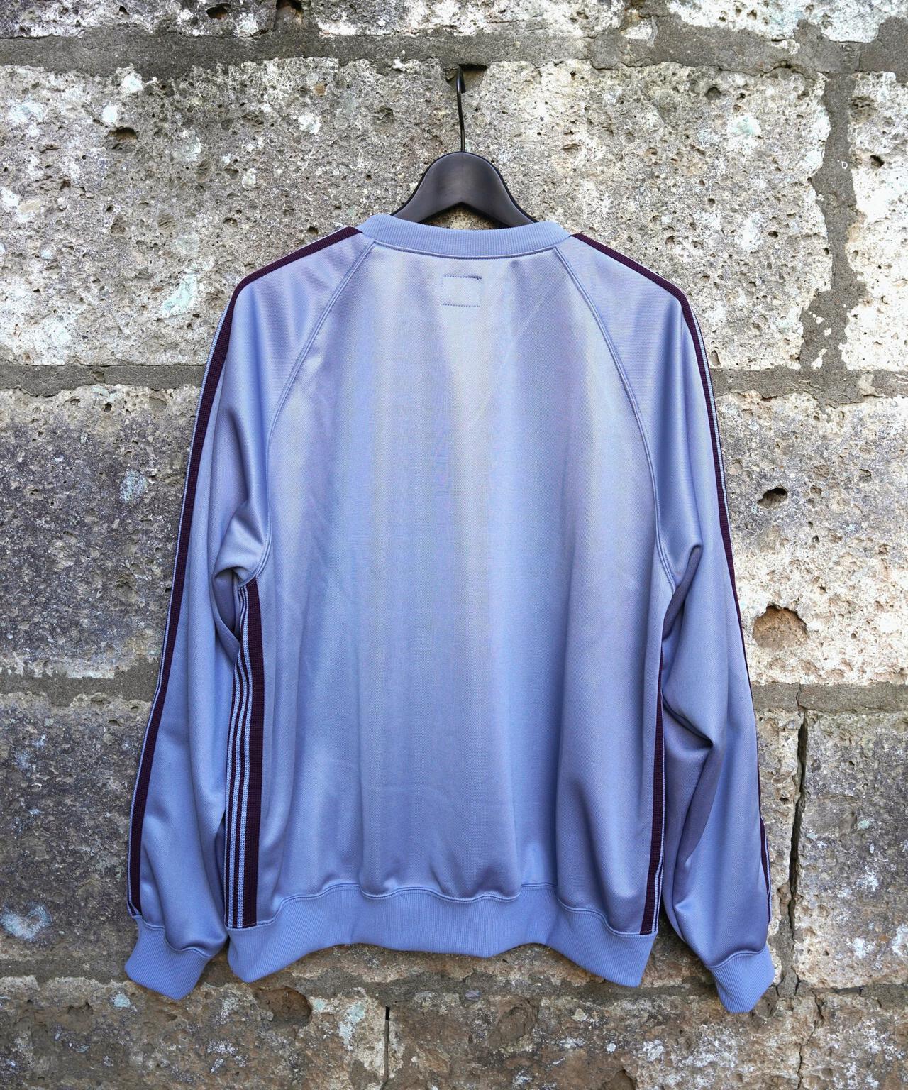 Needles/ニードルズ　別注Track Crew Neck Shirt - Poly Smooth