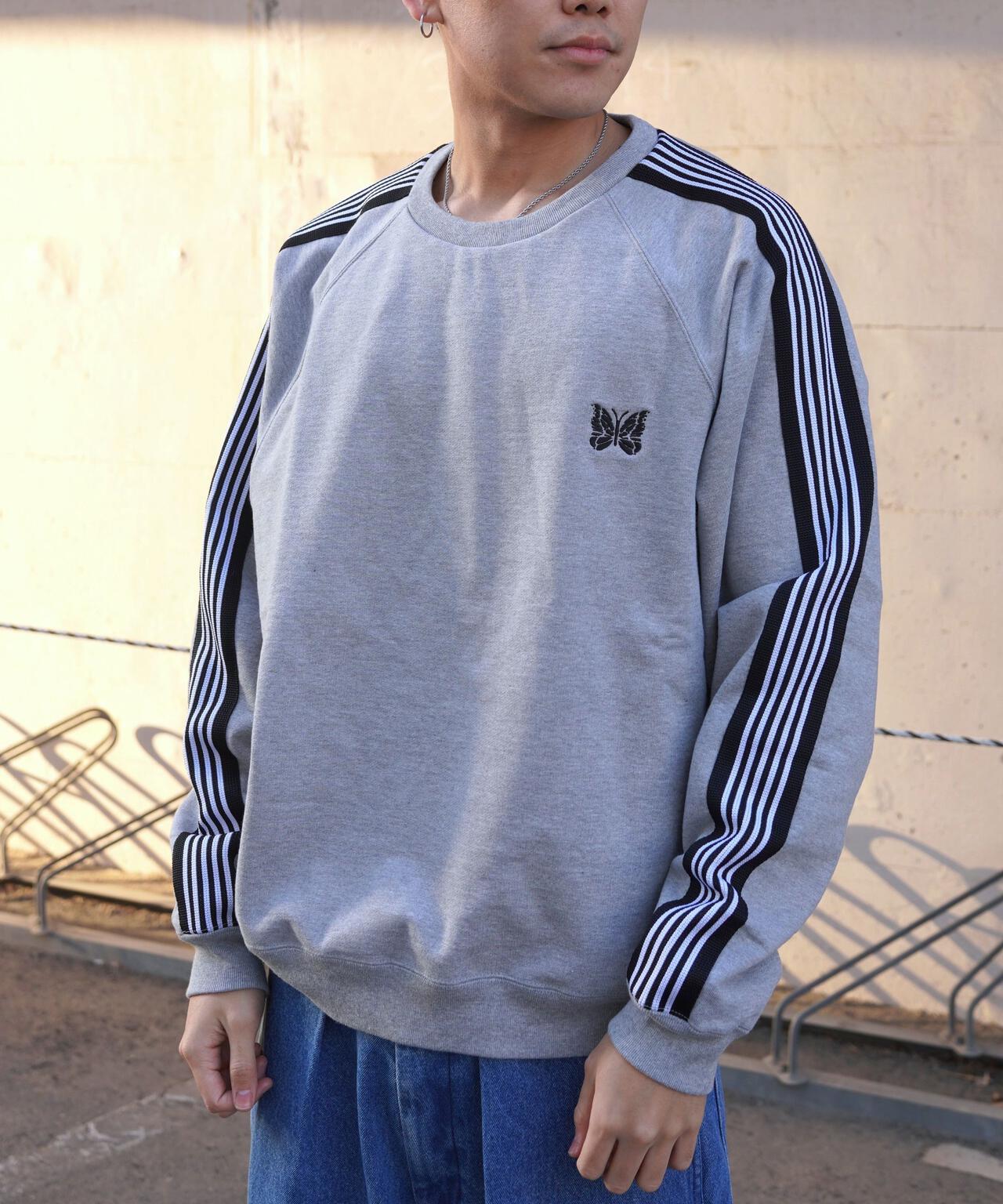 Needles/ニードルズ　別注Track Crew Neck Shirt - Cotton Jersey