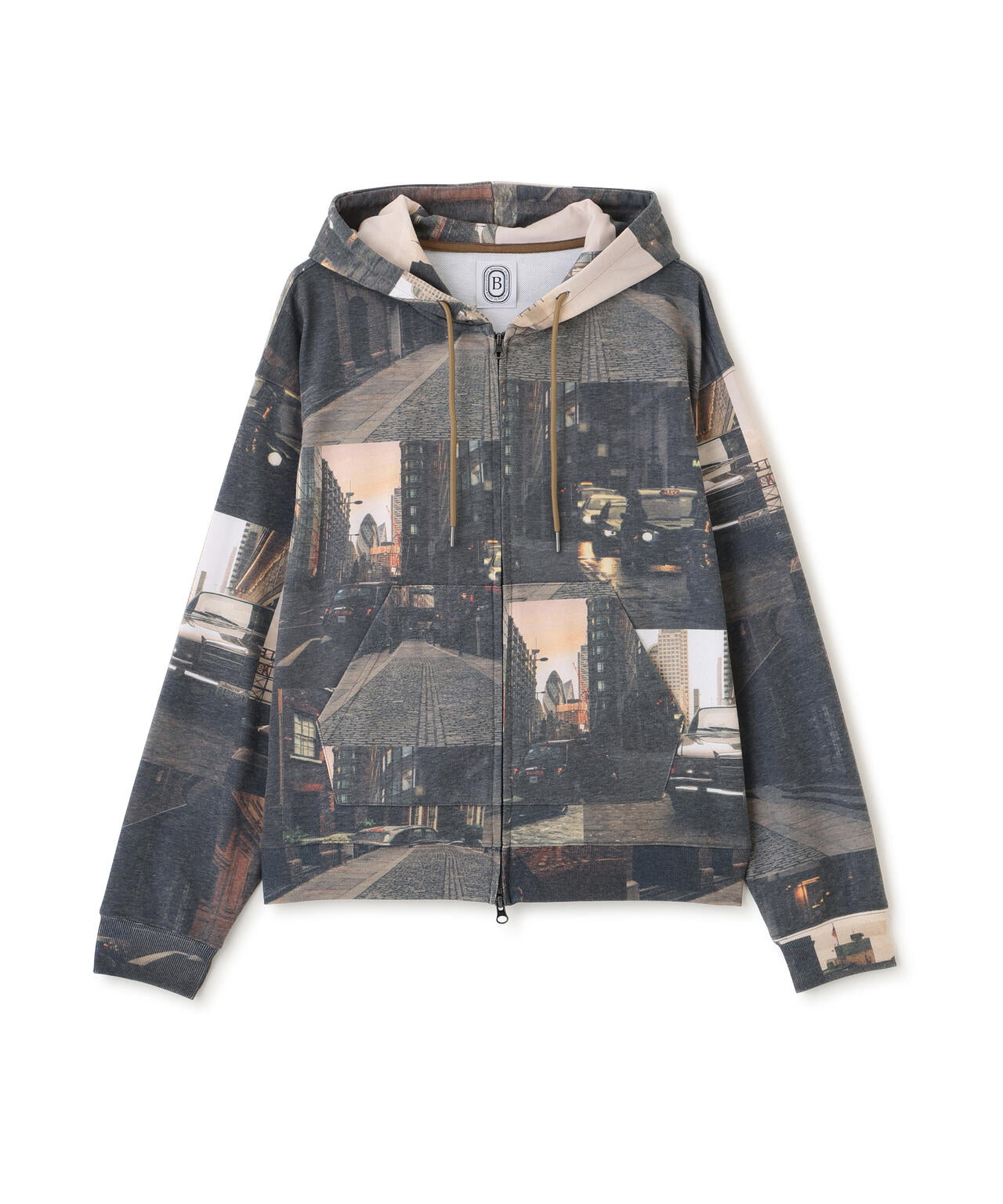 B omnivore/ビーオムニボー　GRAPHIC HOODIE