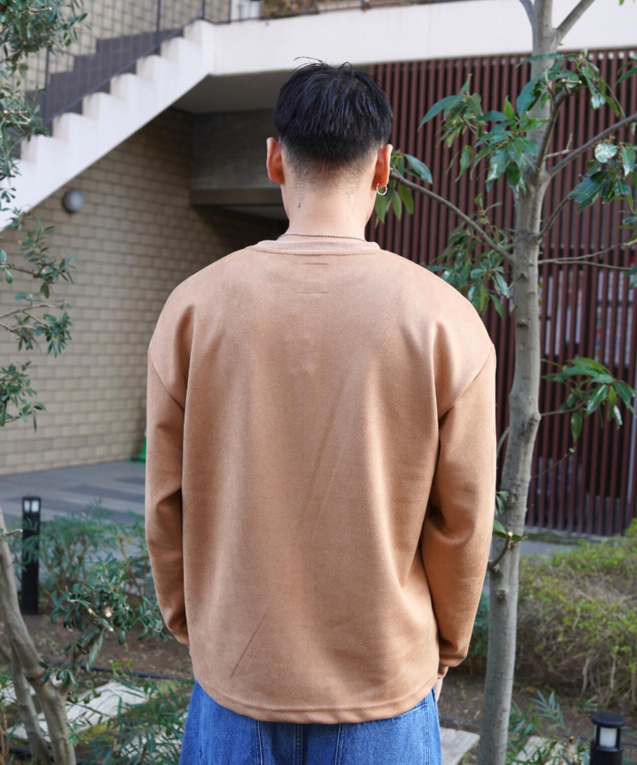 B omnivore/ビーオムニボー　SUEDE TIGER L/S PO