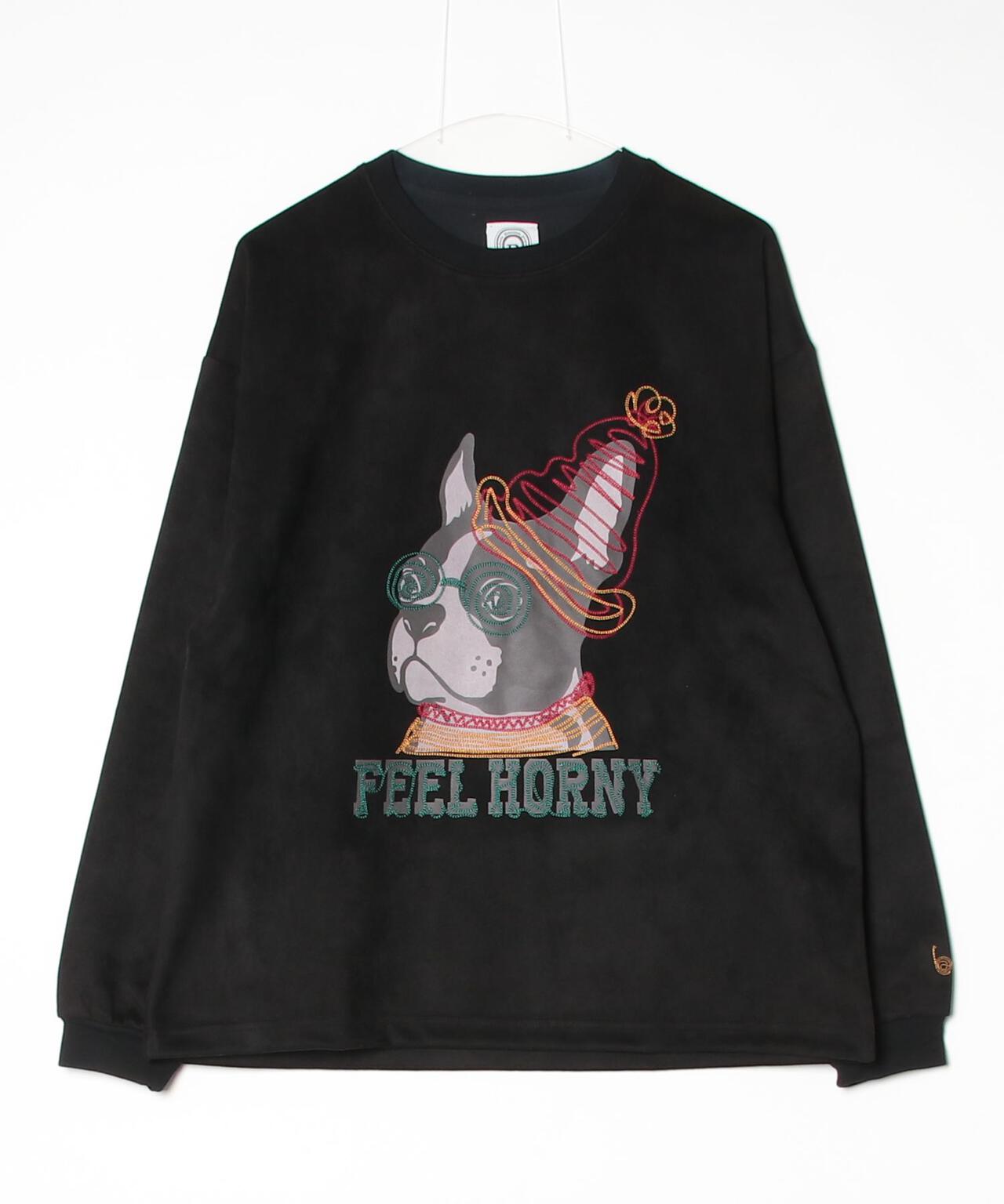 B omnivore/ビーオムニボー　SUEDE DOG L/S PO