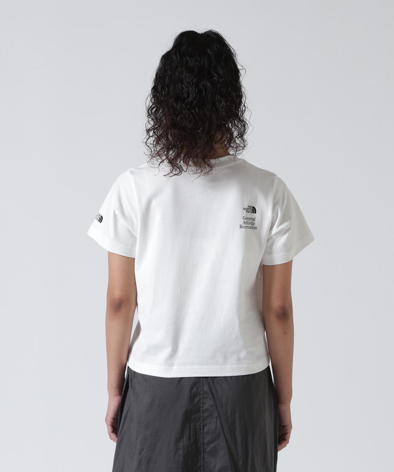 THE NORTH FACE/ザ・ノース・フェイス　GAR Typographic White S/S Tee NT32666