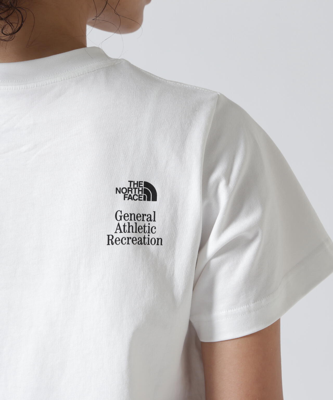 THE NORTH FACE/ザ・ノース・フェイス　GAR Typographic White S/S Tee NT32666