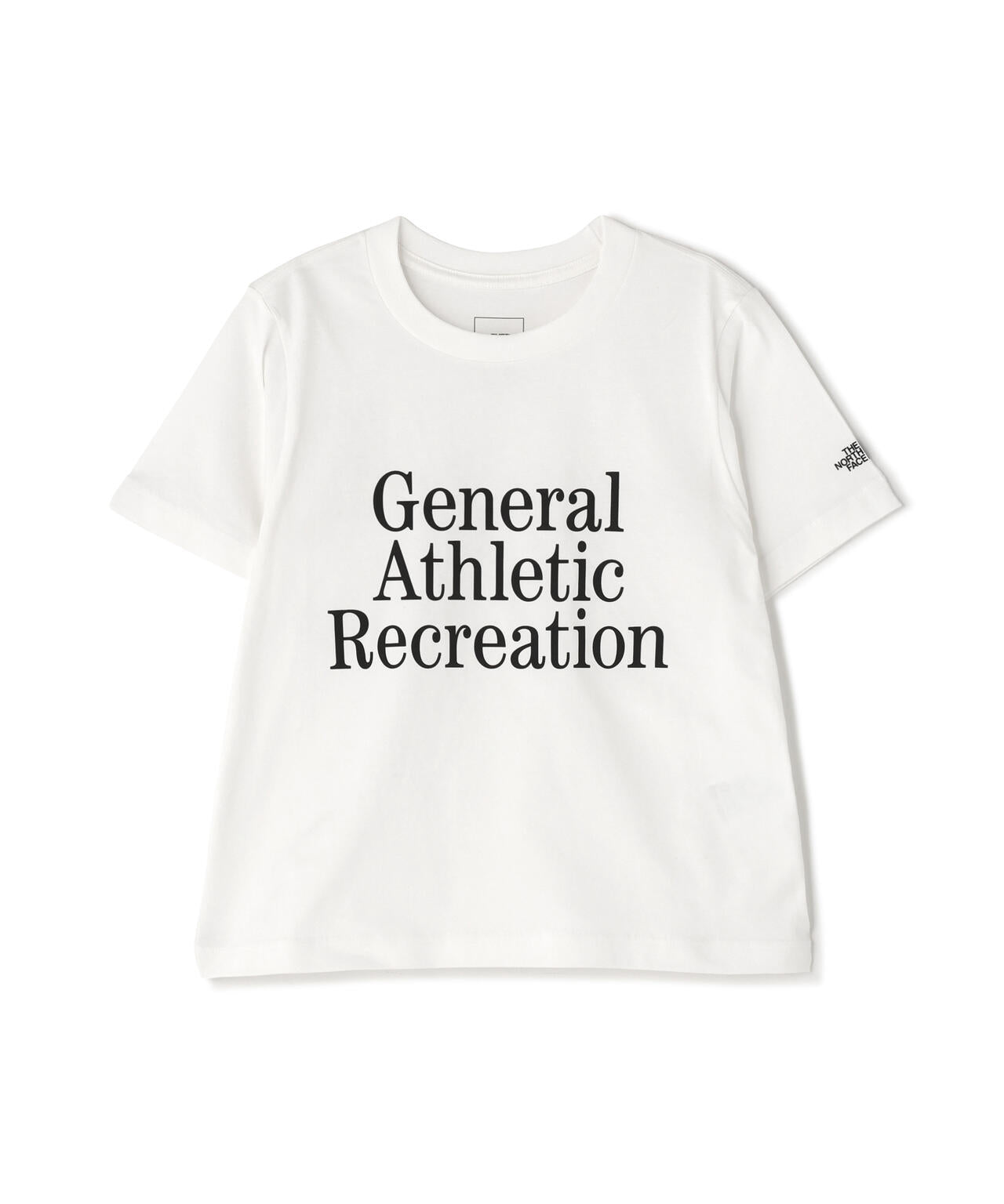 THE NORTH FACE/ザ・ノース・フェイス　GAR Typographic White S/S Tee NT32666