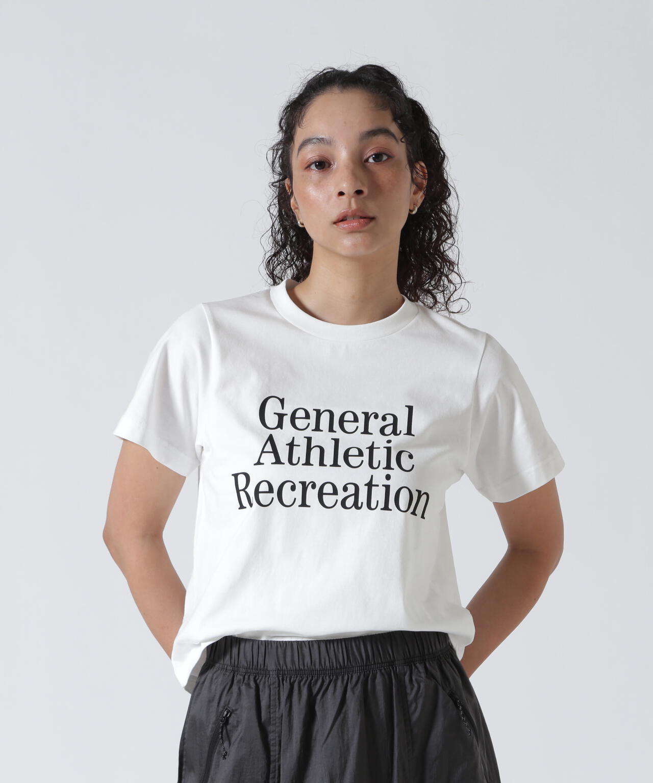 THE NORTH FACE/ザ・ノース・フェイス　GAR Typographic White S/S Tee NT32666
