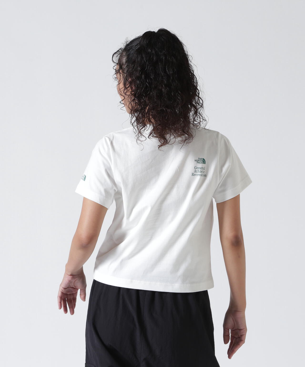 THE NORTH FACE/ザ・ノース・フェイス　GAR Typographic White S/S Tee NT32666