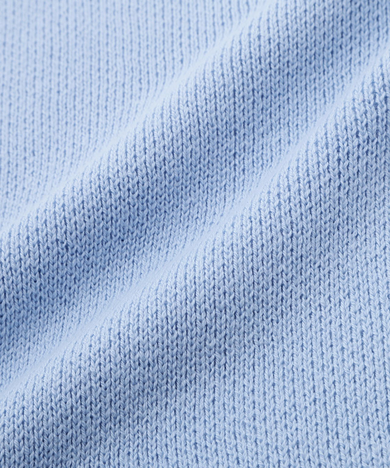 B omnivore/ビーオムニボー　HAND STITCH CREWNECK KNIT ハンドステッチクルーネックニット