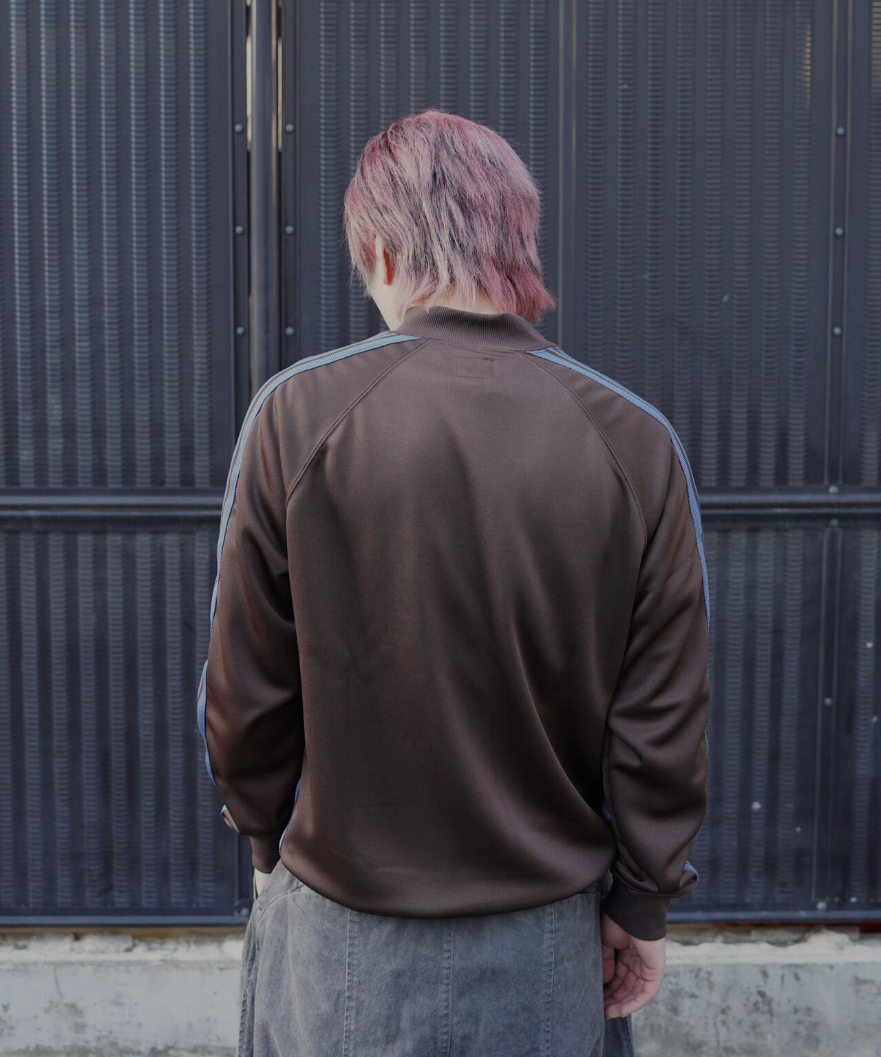 Needles/ニードルズ　 別注Rib Collar Track Jacket - Poly Smooth