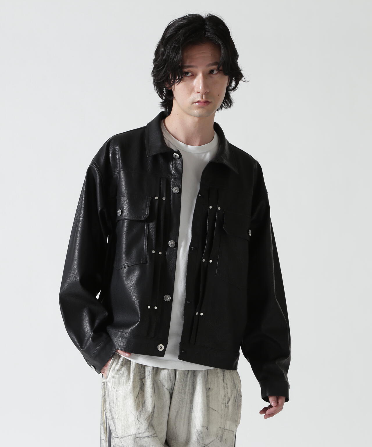 177cm B:81 W:72 H:88 着用サイズ：L