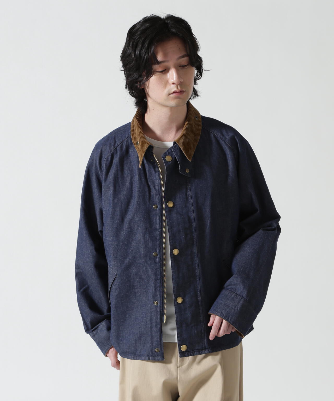 Barbour/バブアー　TRANSPORT DENIM CASUAL JACKET