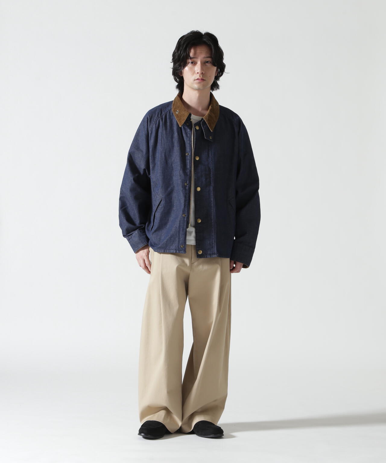 Barbour/バブアー　TRANSPORT DENIM CASUAL JACKET