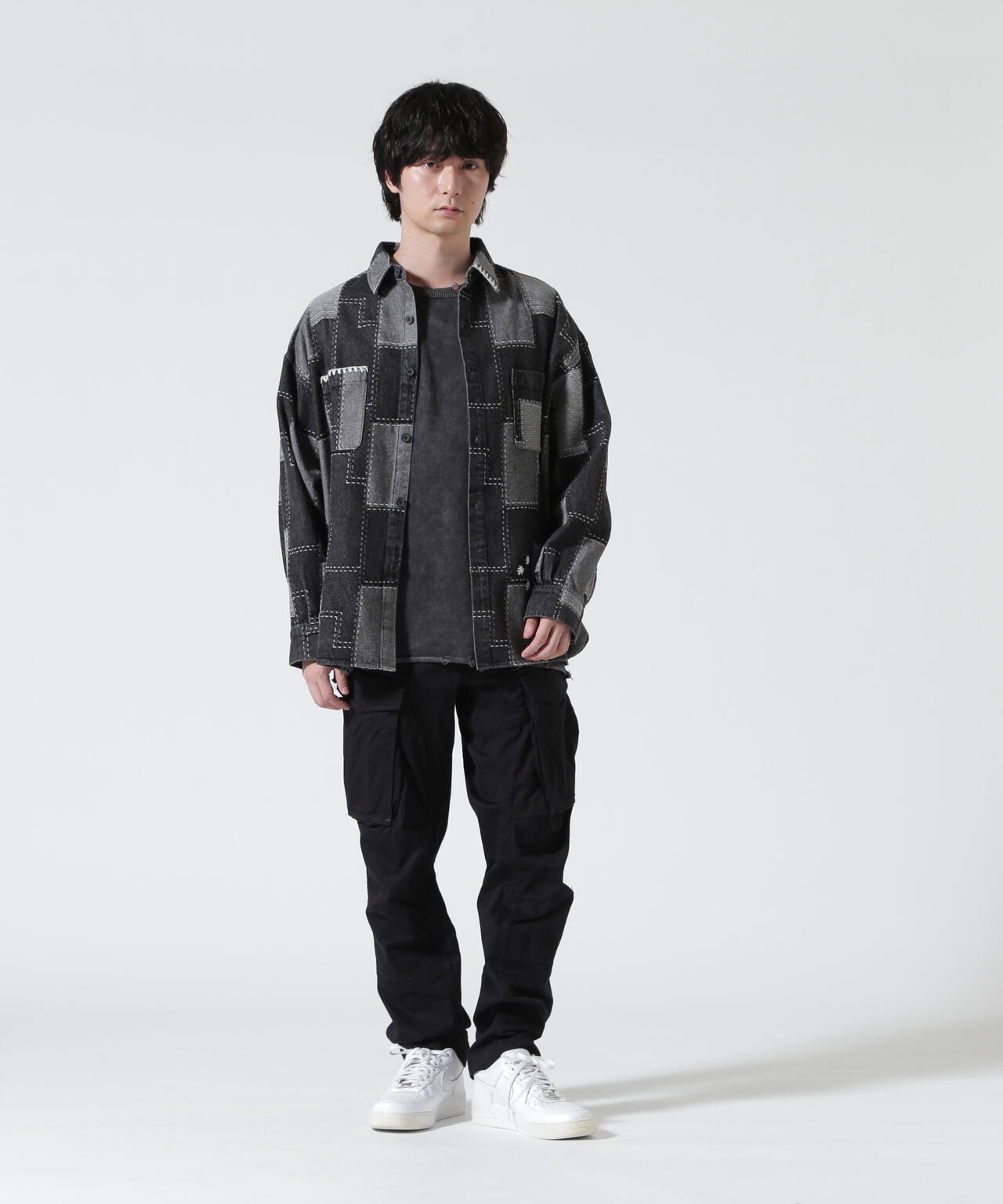 B omnivore/ビーオムニボー　HANDSTITCH DENIM SHIRT 2