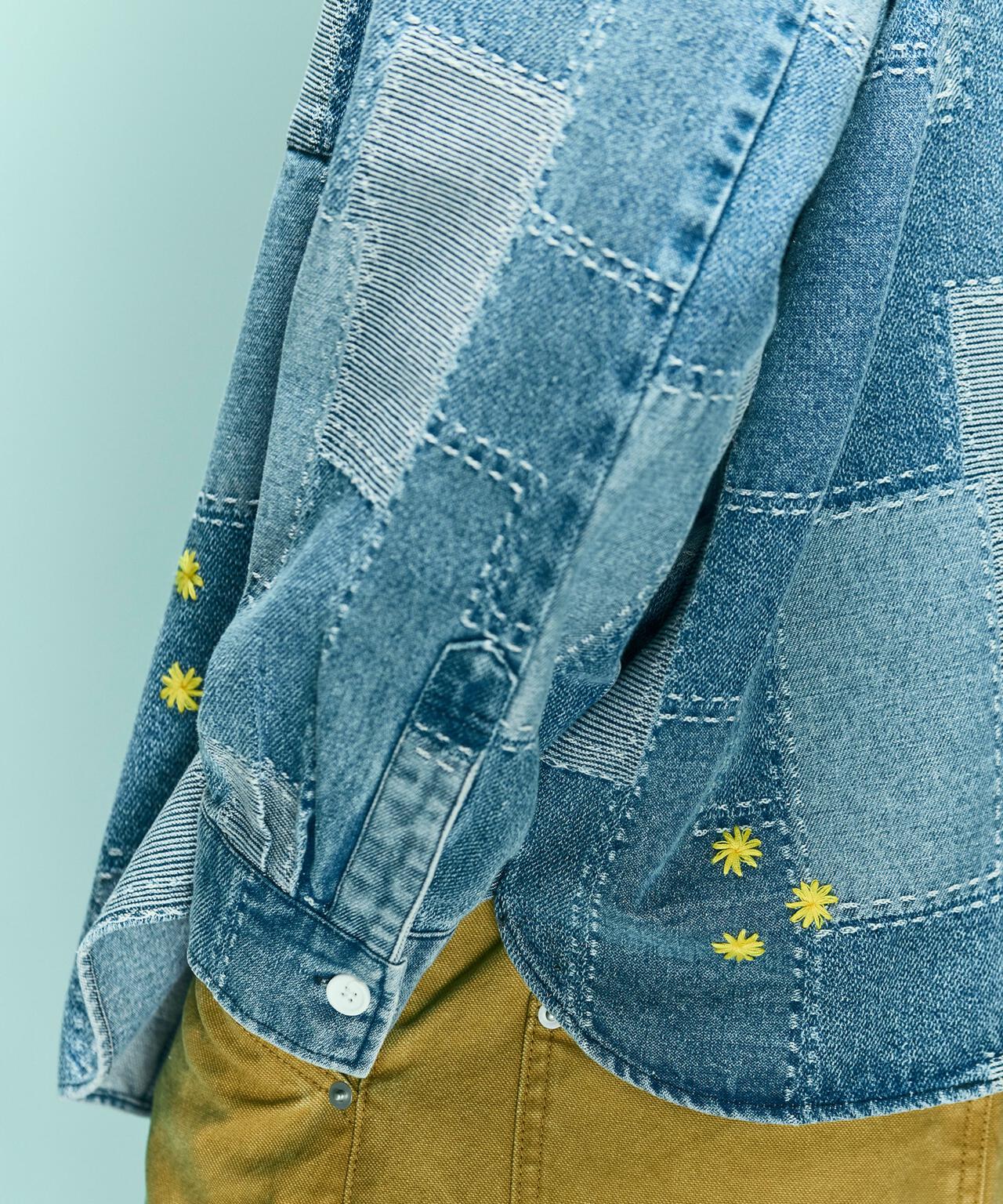 B omnivore/ビーオムニボー　HANDSTITCH DENIM SHIRT 2
