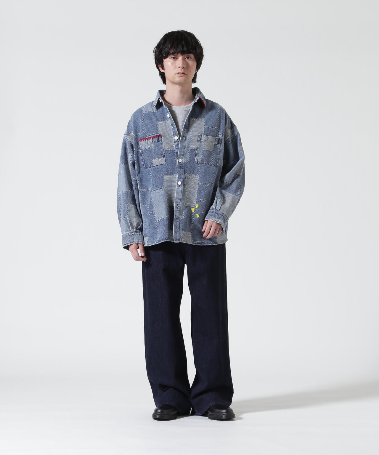 B omnivore/ビーオムニボー　HANDSTITCH DENIM SHIRT 2