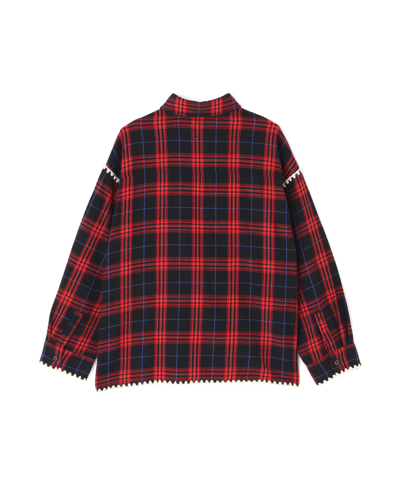 B omnivore/ビーオムニボー　HAND STITCH FLANNEL ハンドステッチフランネルシャツ