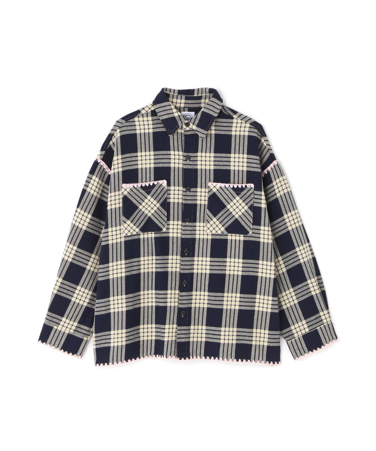 B omnivore/ビーオムニボー　HAND STITCH FLANNEL ハンドステッチフランネルシャツ