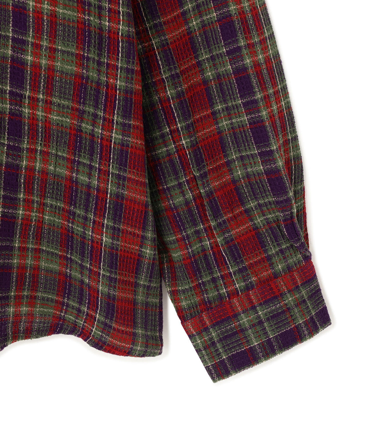 B omnivore/ビーオムニボー  PLAID PATTERN SHIRT