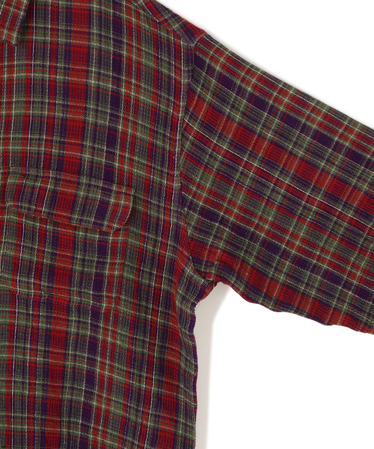 B omnivore/ビーオムニボー  PLAID PATTERN SHIRT