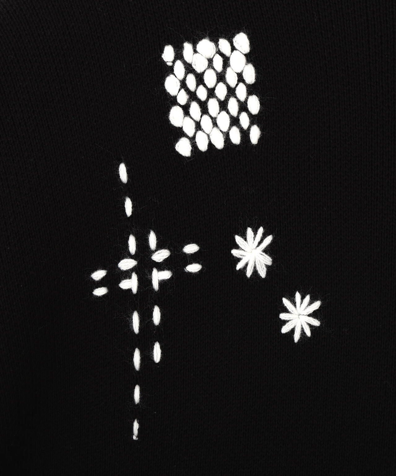 B omnivore/ビーオムニボー　HAND STITCH CARDIGAN ハンドステッチカーディガン