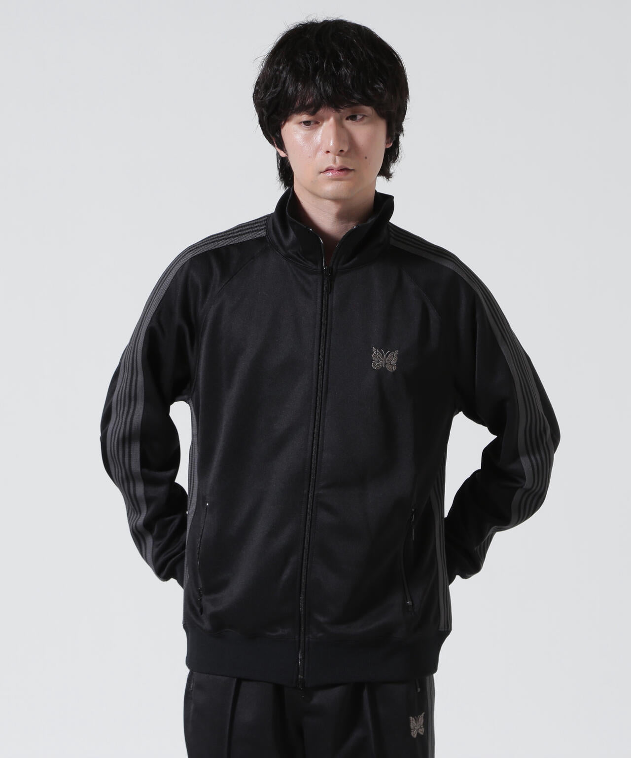 Needles/ニードルズ　別注Track Jacket - Poly Smooth