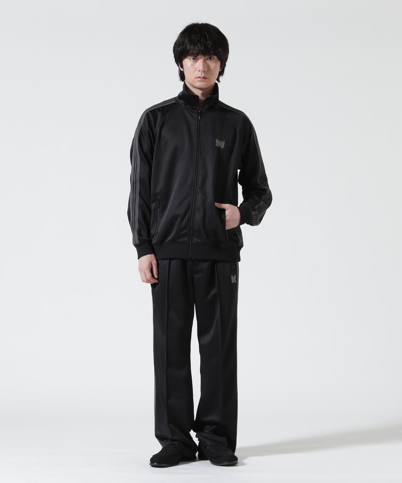 Needles/ニードルズ　別注Track Jacket - Poly Smooth