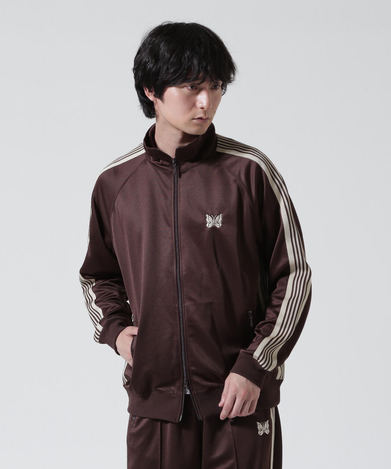 Needles/ニードルズ　別注Track Jacket - Poly Smooth