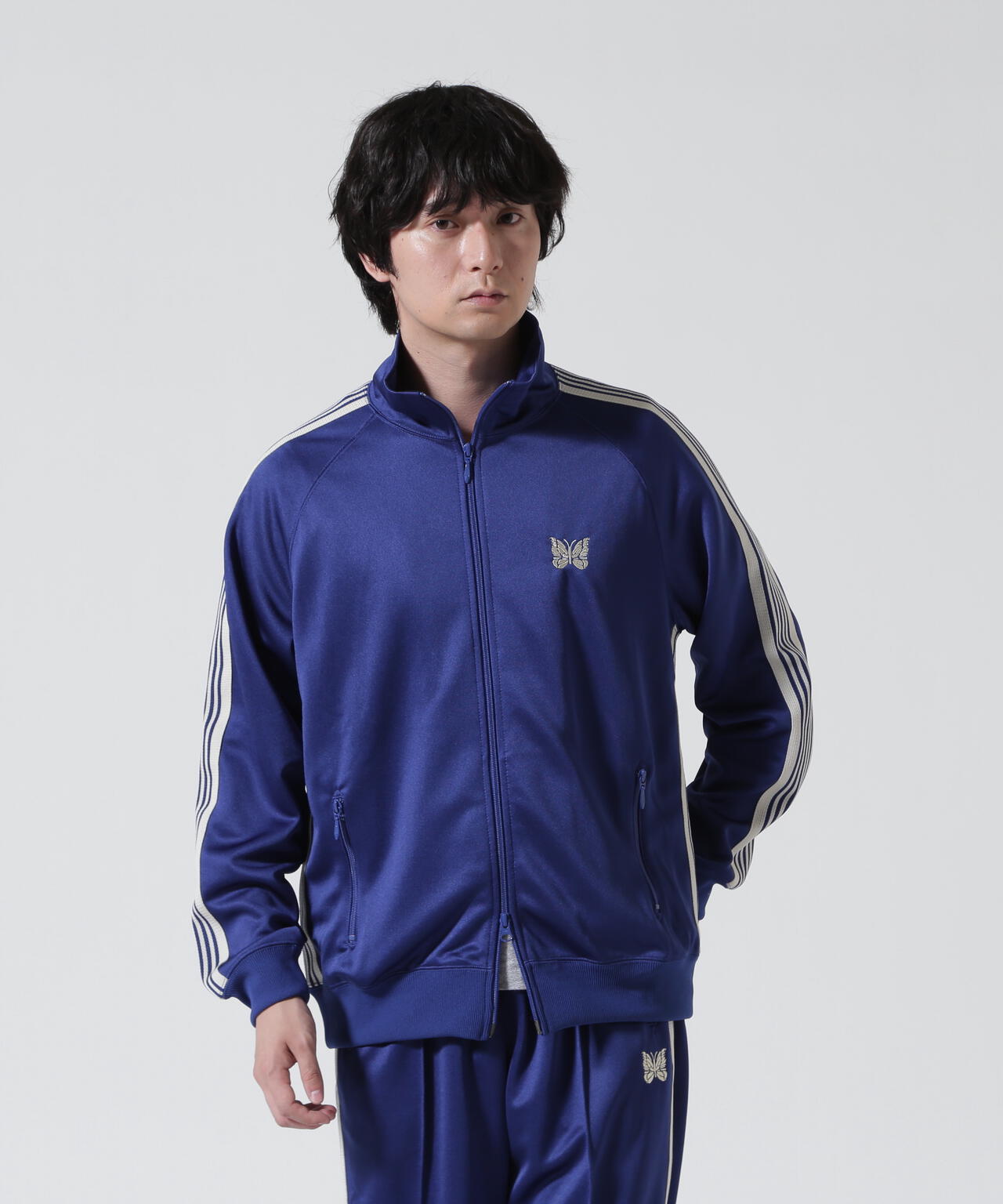 Needles/ニードルズ　別注Track Jacket - Poly Smooth
