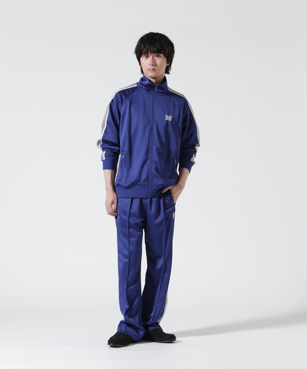 Needles/ニードルズ　別注Track Jacket - Poly Smooth