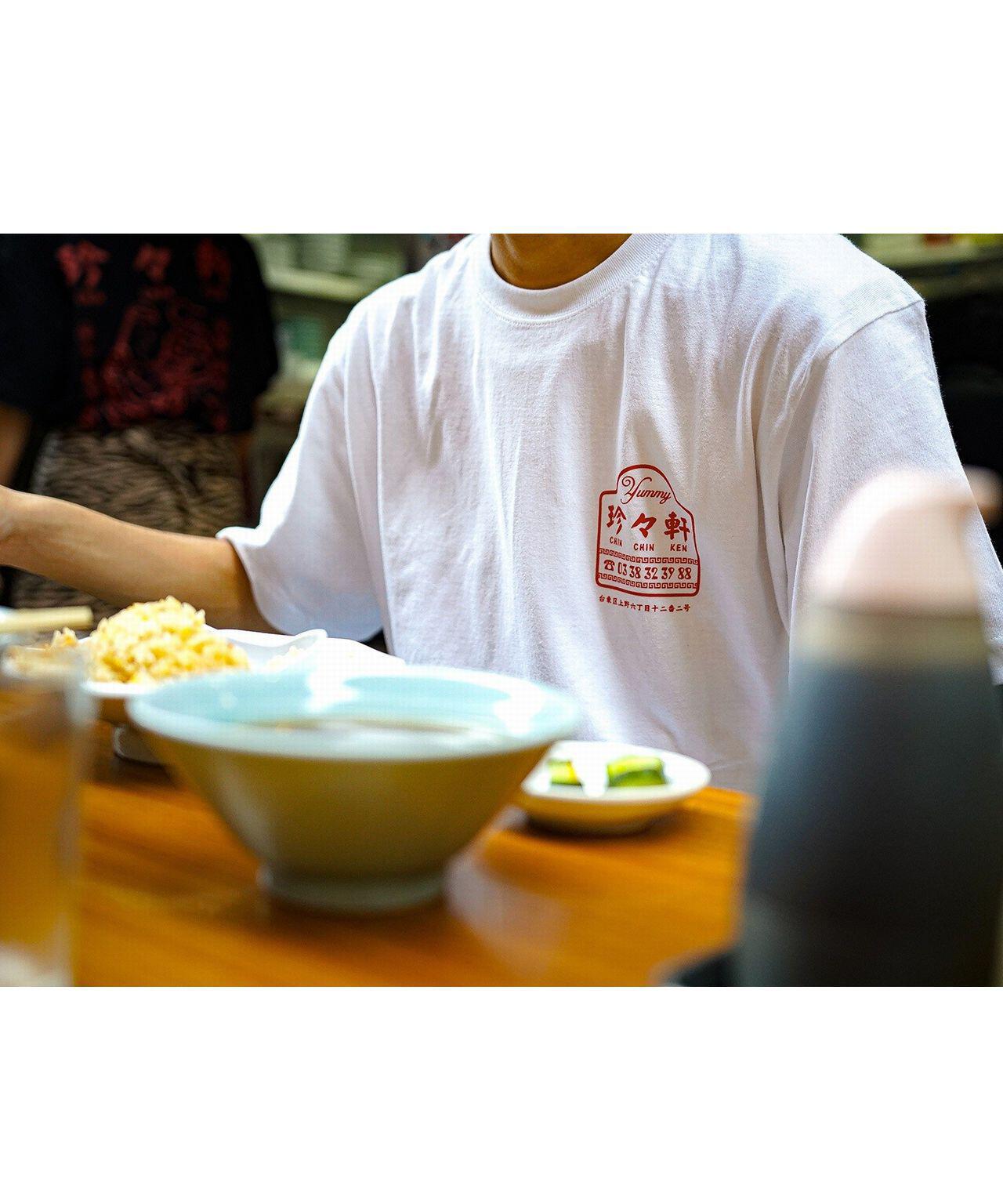 珍々軒×BEAVER　BEAVER別注 珍々軒コラボTシャツ