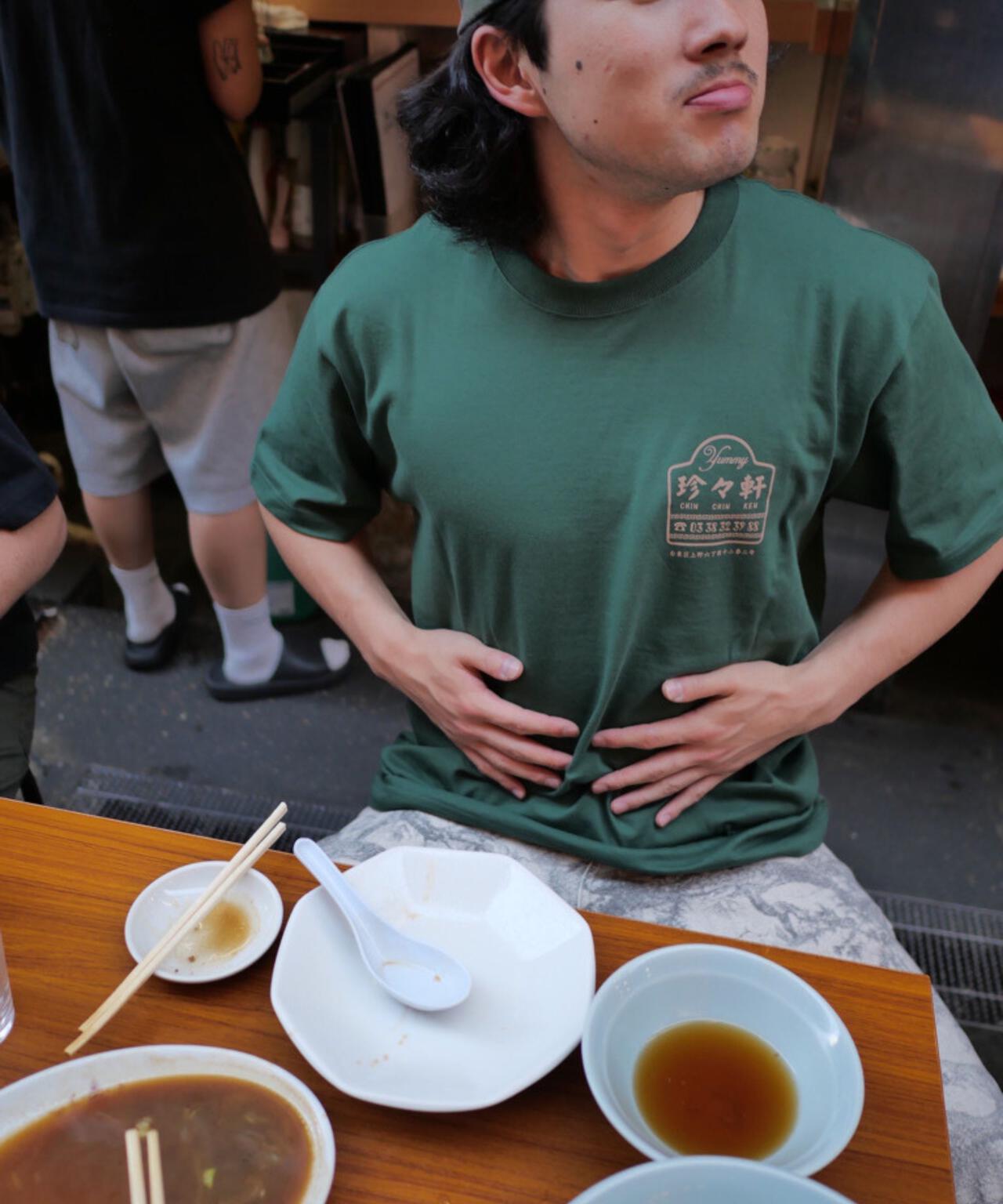 珍々軒×BEAVER　BEAVER別注 珍々軒コラボTシャツ