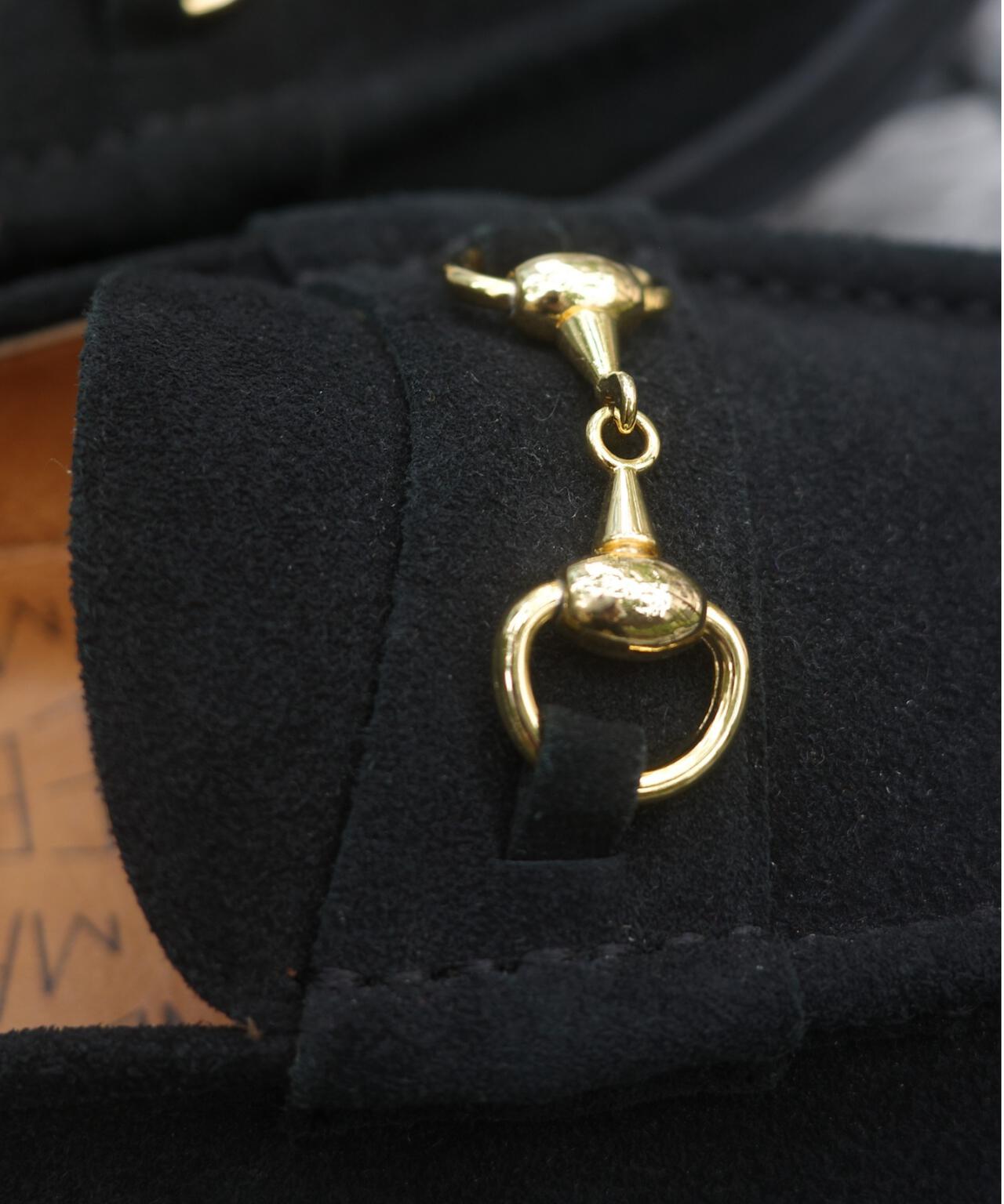 MANEBU/マネブ　BITCH SLIPPER SUEDE　ビットローファースリッパ　スエード　ユニセックス