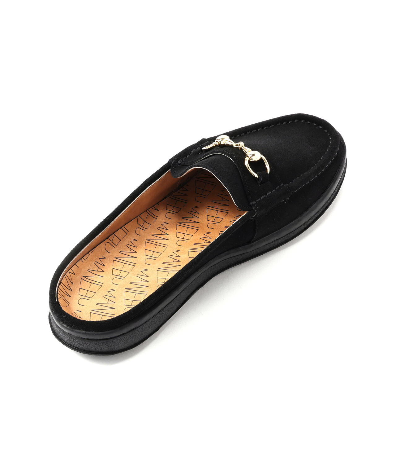 MANEBU/マネブ　BITCH SLIPPER SUEDE　ビットローファースリッパ　スエード　ユニセックス