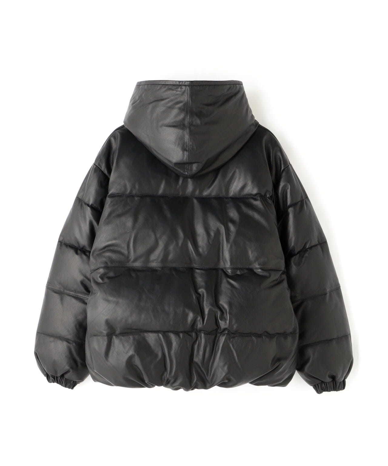 Schott NH/LEATHER HOODED JACKET