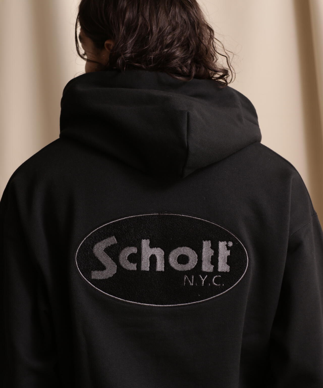 WEB LIMITED/HOODED SWEAT OVAL CHENILLE LOGO/オーバル ロゴ パーカー