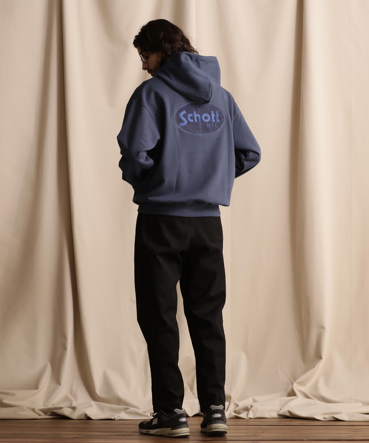 WEB LIMITED/HOODED SWEAT OVAL CHENILLE LOGO/オーバル ロゴ パーカー