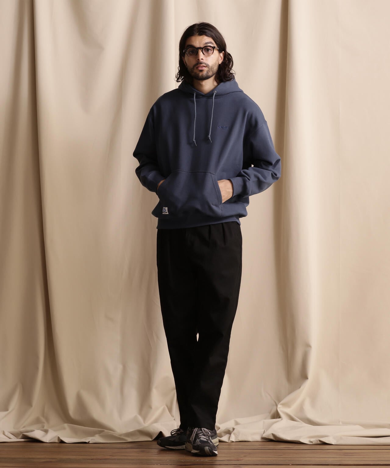 WEB LIMITED/HOODED SWEAT OVAL CHENILLE LOGO/オーバル ロゴ パーカー