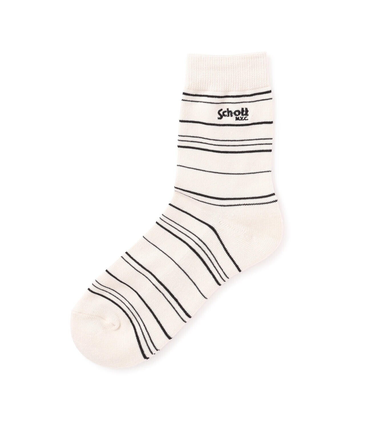 直営限定/HIGH SOCKS RAMDOM BORDER/ハイソックス ランダムボーダー