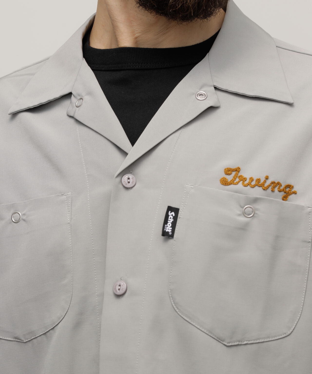 TC WORK SHIRT"AMERICAN BRAND WITH PRIDE EMB"/刺繍ワークシャツ