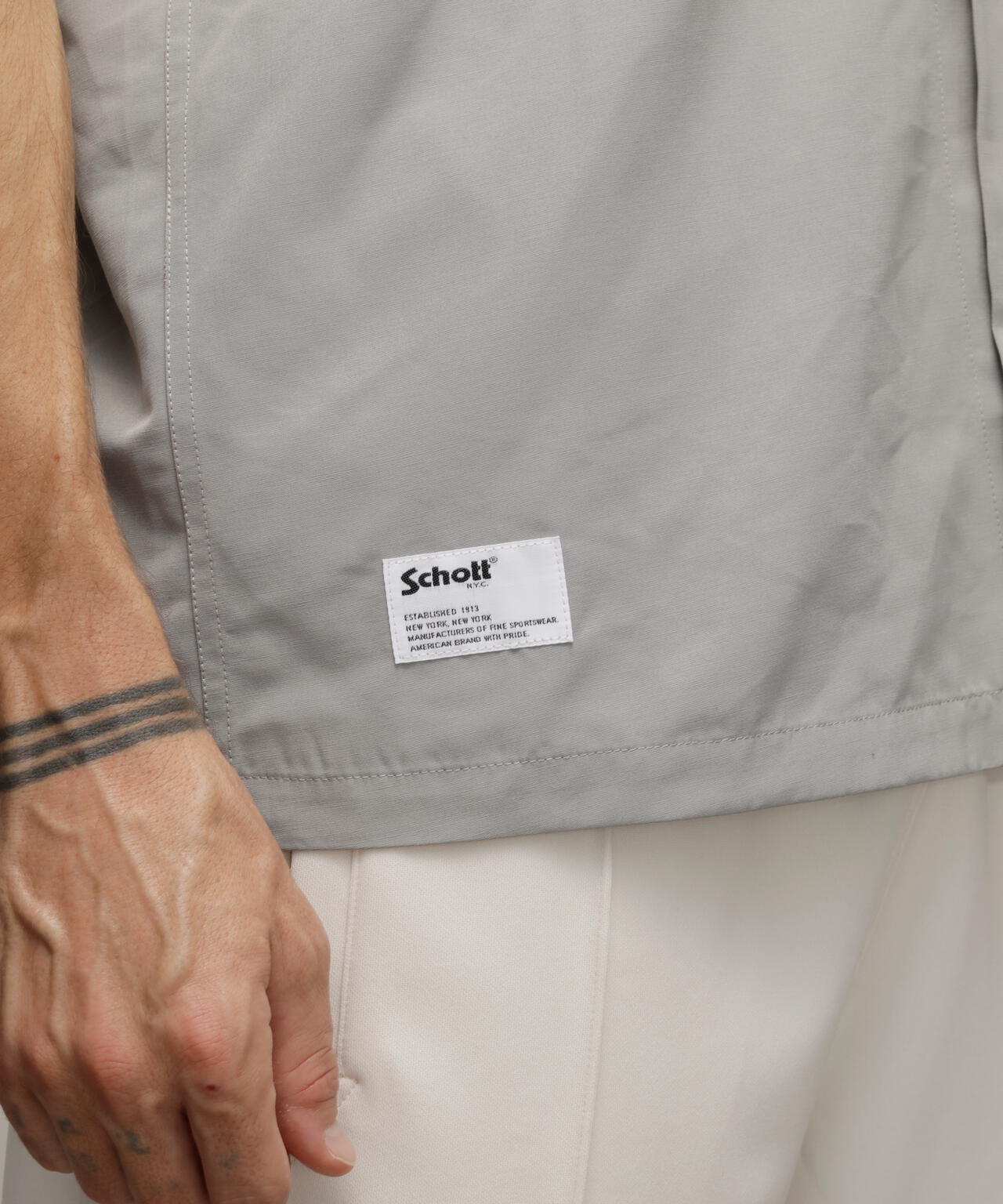 TC WORK SHIRT"AMERICAN BRAND WITH PRIDE EMB"/刺繍ワークシャツ