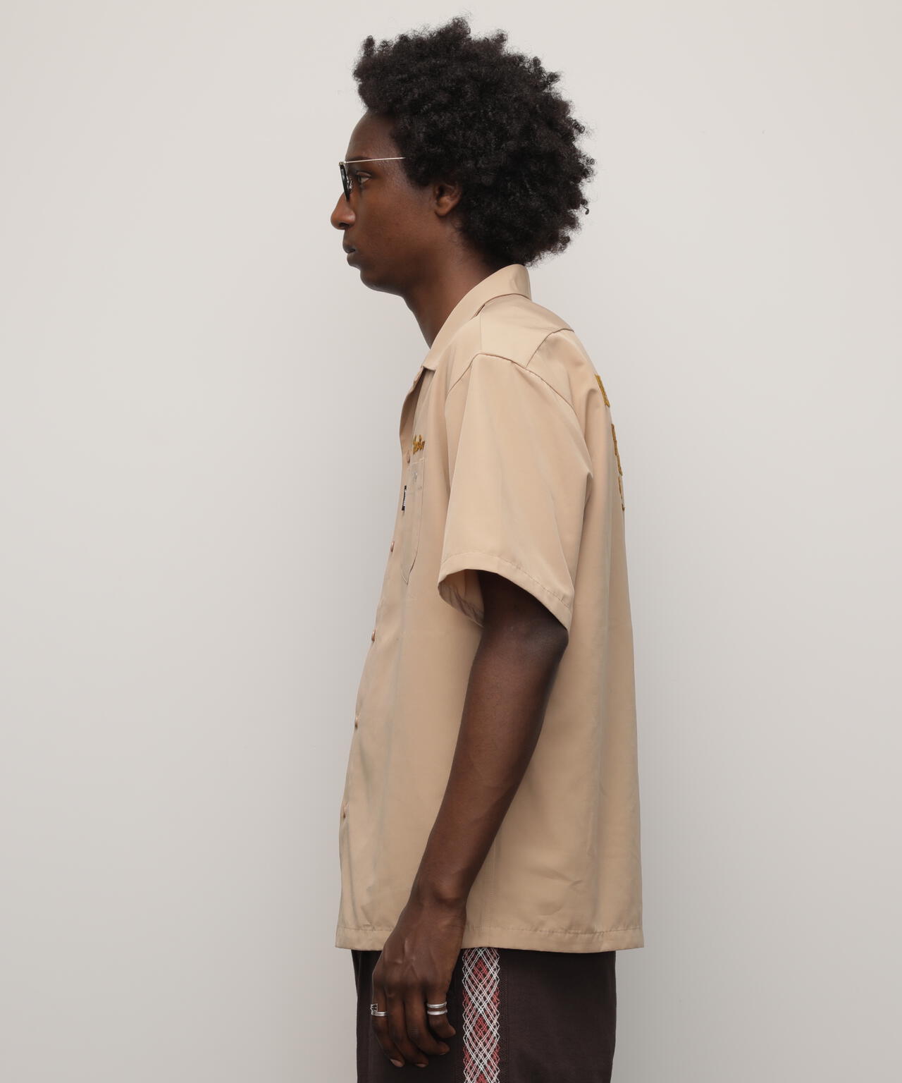 TC WORK SHIRT"AMERICAN BRAND WITH PRIDE EMB"/刺繍ワークシャツ